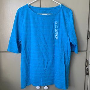 Aqua Short Sleeved Tee